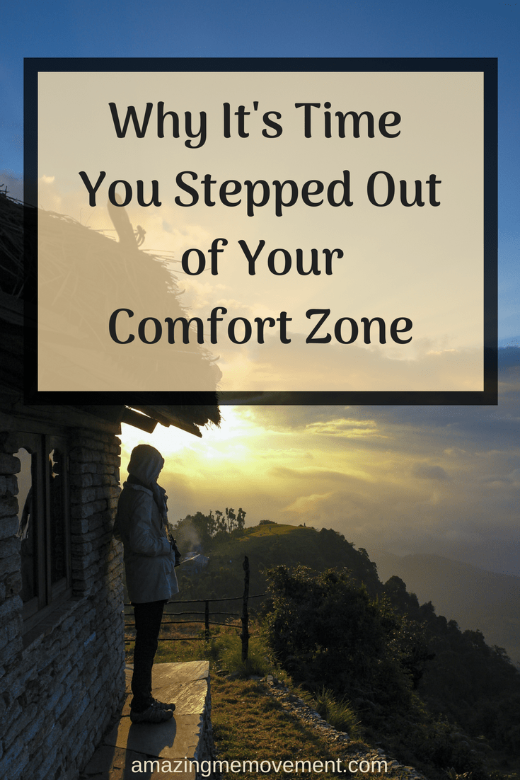 Are you still stuck in your comfort zone? It might be time to step out of it now. Here's why. #lifelessons #lifechanging #inspirationalblogstofollow #inspirationalstories #howtochangeyourlife #howtobehappy #startingover #lifetips #lifehacks #forwomen #wordsofencouragement #motivationalblogs #lifecoach #lifechangingtips