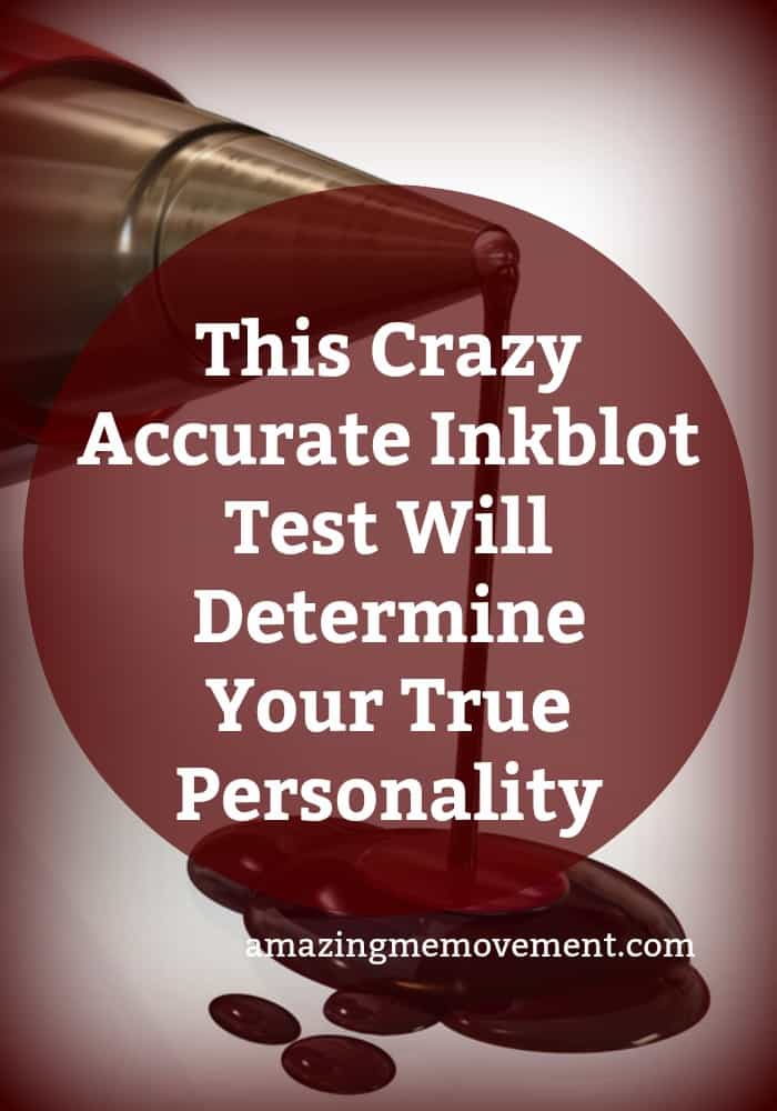take this inkblot test now to reveal your true personality