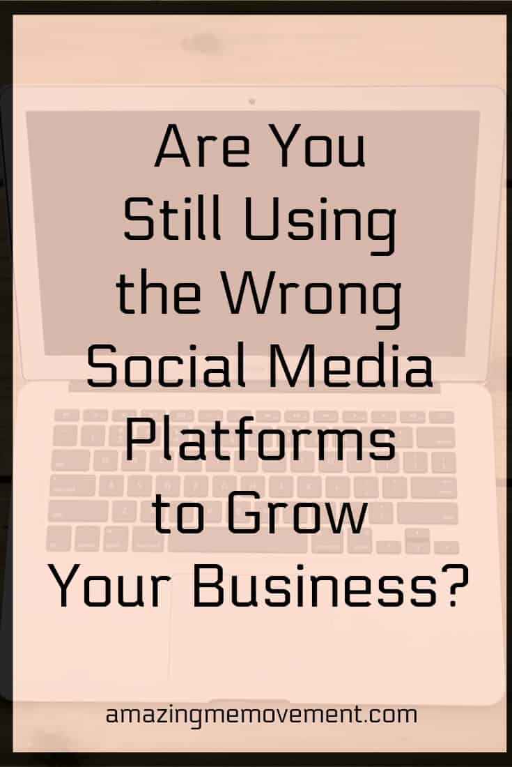Are you still using the wrong platform to get your message out? #socialmediamarketing #digitalmarketing #internetmarketing #onlinemarketing #blogsites #entrepreneur #makemoneyonline Are you still using the wrong platform to get your message out?