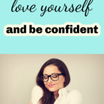 woman hugging herself-how to love yourself and be confident blog post