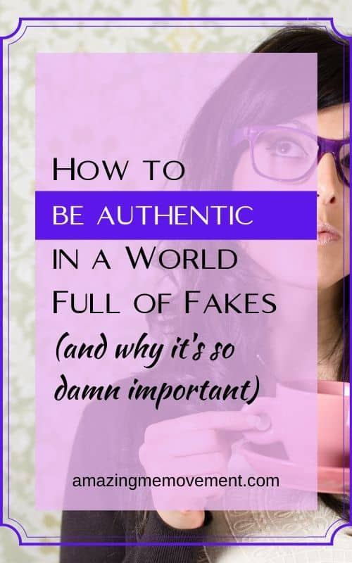 woman with coffee- how to be authentic