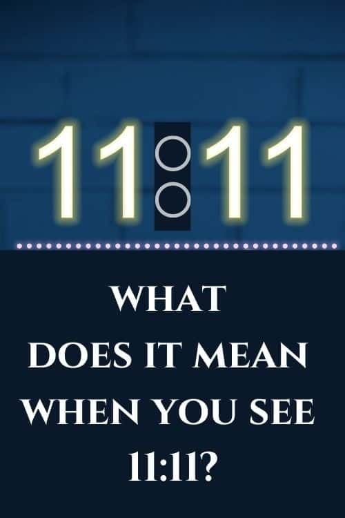 11:11 angel number blog post