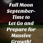 face your fear and prepare for growth, full moon in september time to let go, let go of the past and make room for new things, time to reap what you sow, harvest full moon yields crops