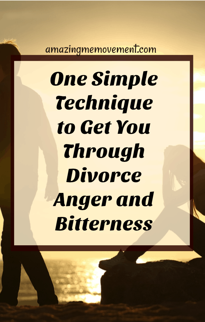 Are you struggling with anger and resentment still from your divorce or breakup? This one simple technique will help you get through it. #divorceissues #dealingwithdivorce #relationships #marriagebreakdown #angerissues #bitternessfromdivorce #howtodealwithdivorce #movingon #lettinggo #howtoletgo #howtomoveon