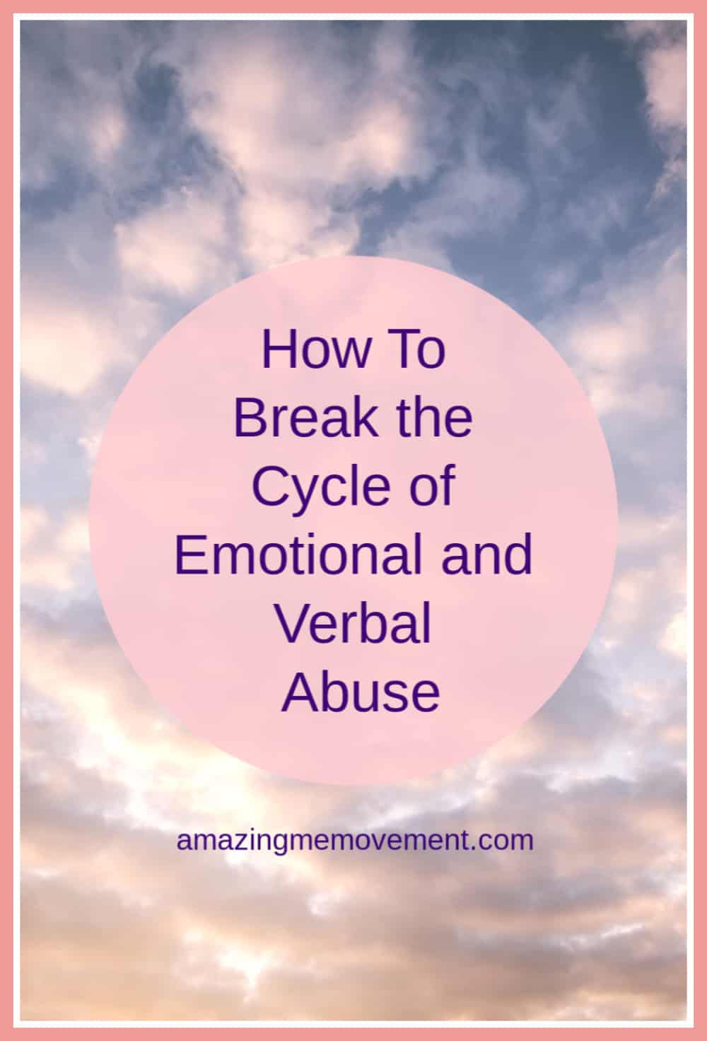 What Is The Emotional Abuse Cycle