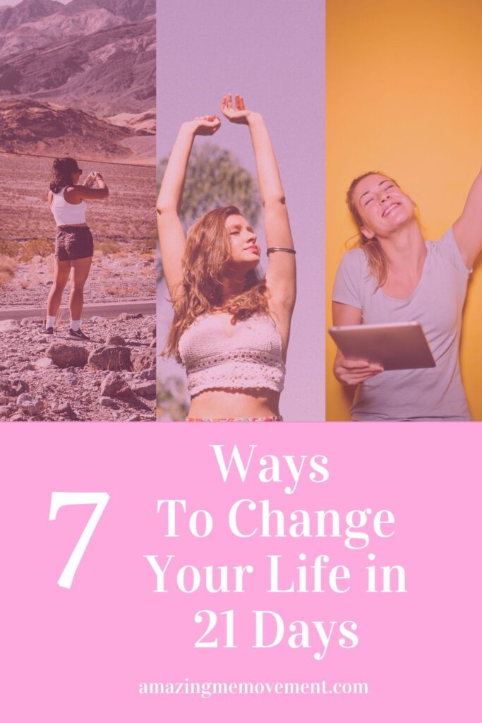 how to change your life pin