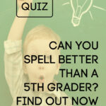 little boy answering question-spelling test