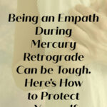 woman holding heart-being an empath during mercury retrograde