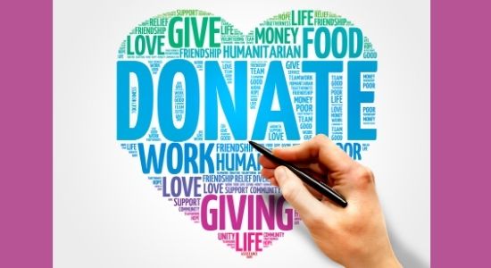 donate text-how to help the homeless blog post