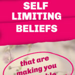limiting beliefs pinterest pin image