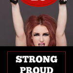 strong proud woman quotes Pinterest pin