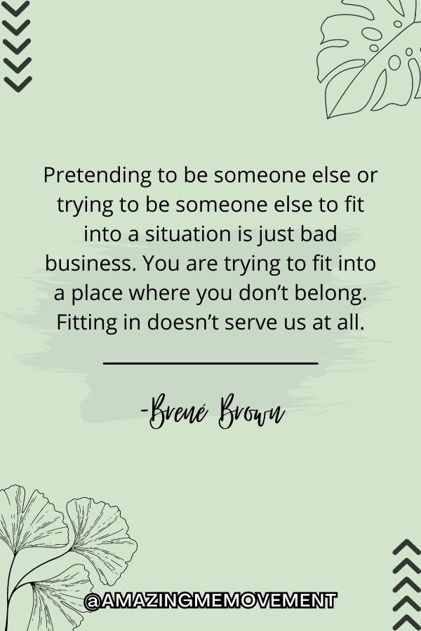 Dare to Lead  Be here. Be you. Belong. - Brené Brown