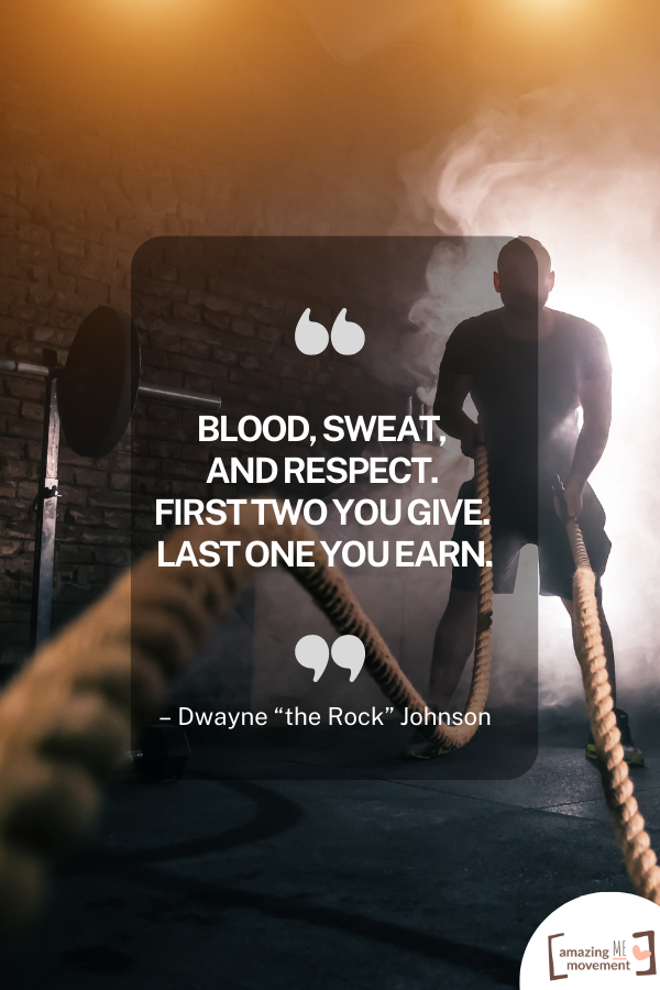 Dwayne The Rock Johnson Quotes About Fitness Journey