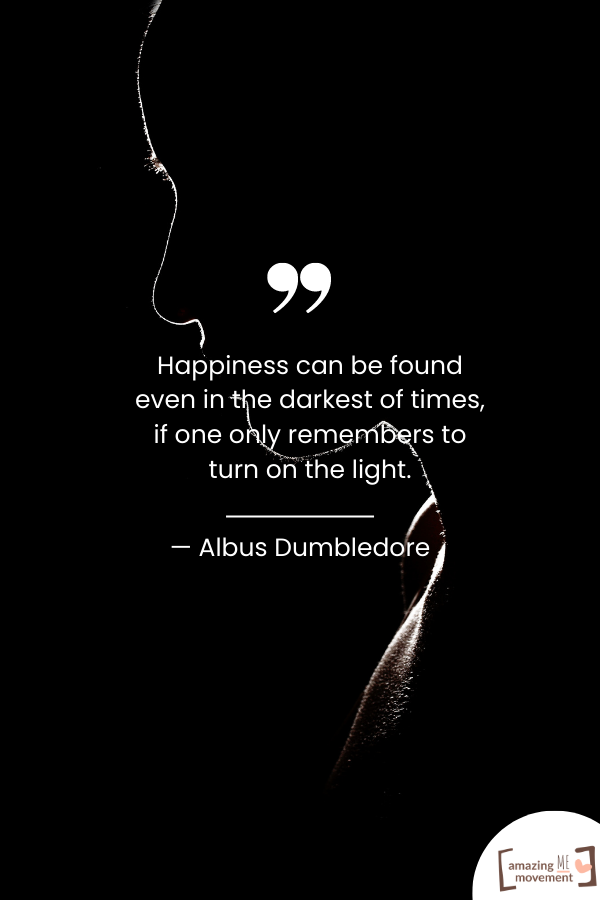 Albus Dumbledore Inspiring Quote For Depression