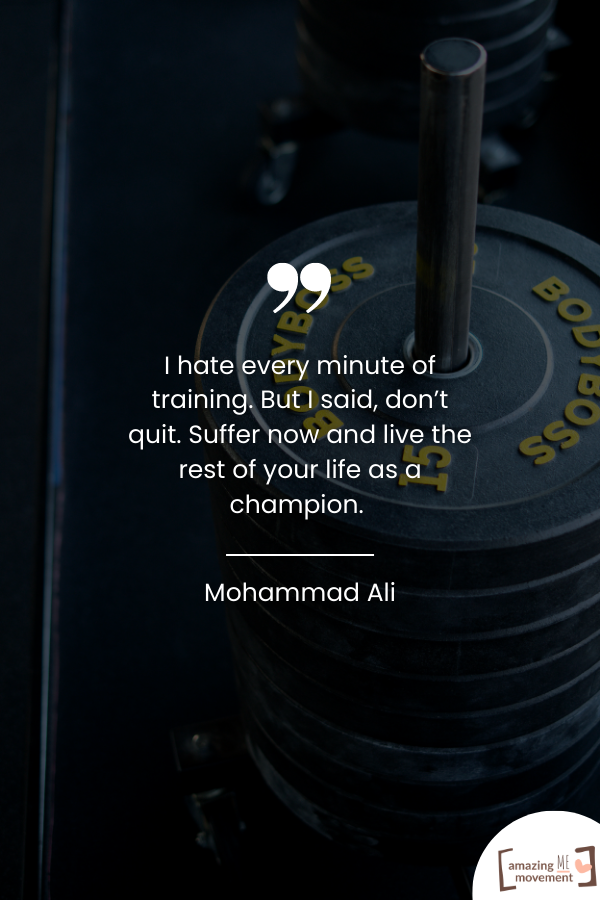 Mohammad Ali Quotes About Fitness Journey