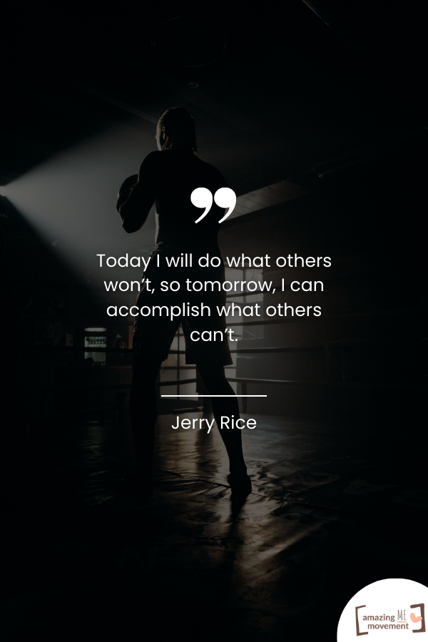 Jerry Rice Quotes About Fitness Journey