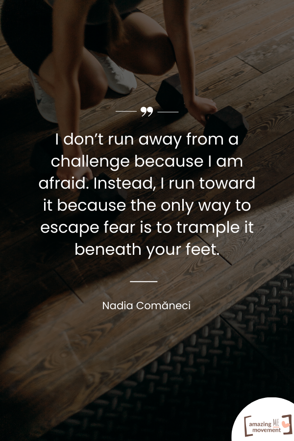 Nadia Comăneci Quotes About Fitness Journey