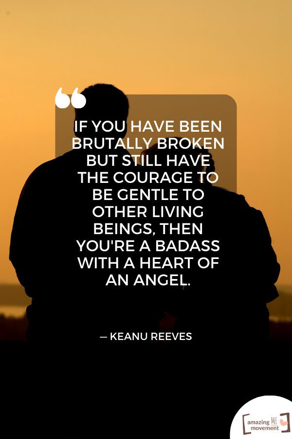Keanu Reeves Inspiring Quote For Depression