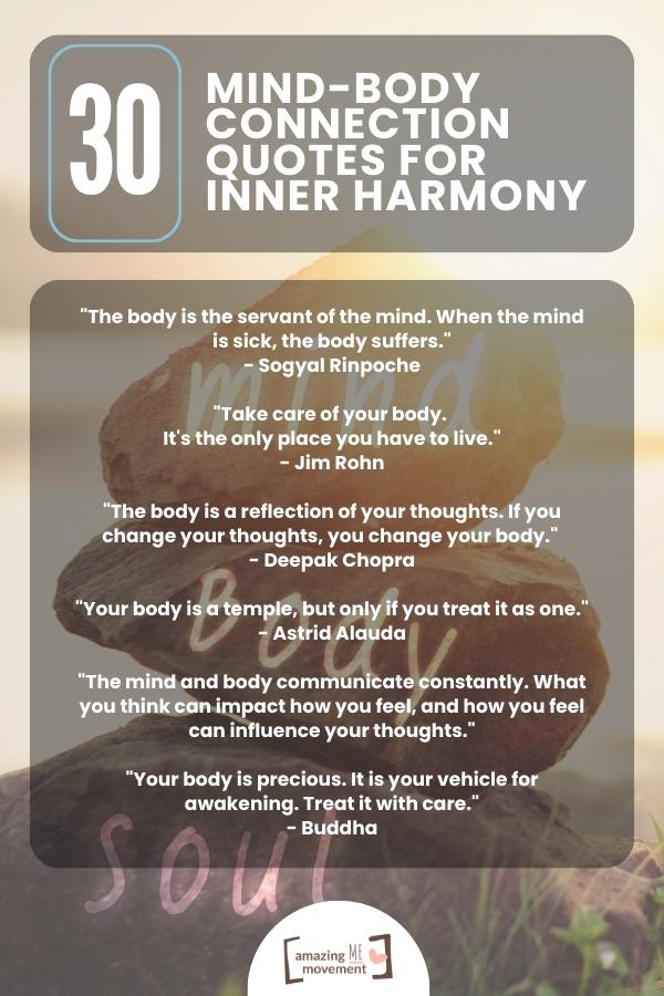 Mind-Body Connection Quotes for Inner Harmony