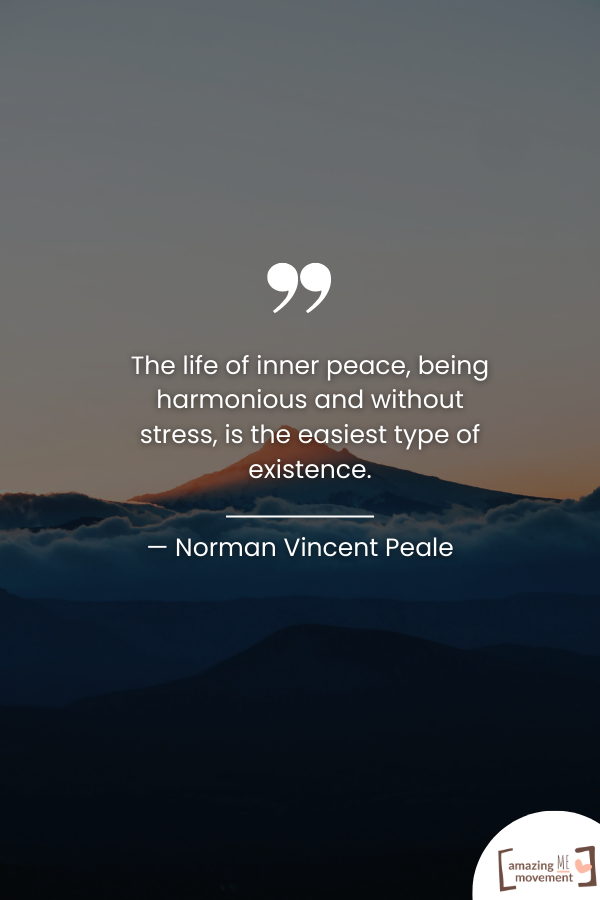 The life of inner peace