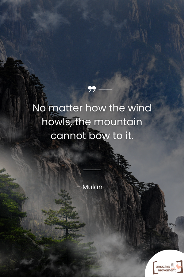 No matter how the wind howls