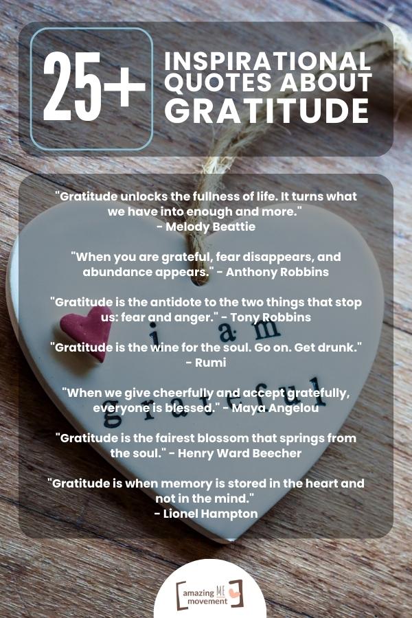 25+ Gratitude Quotes - Unlocking Life's Transformational Power