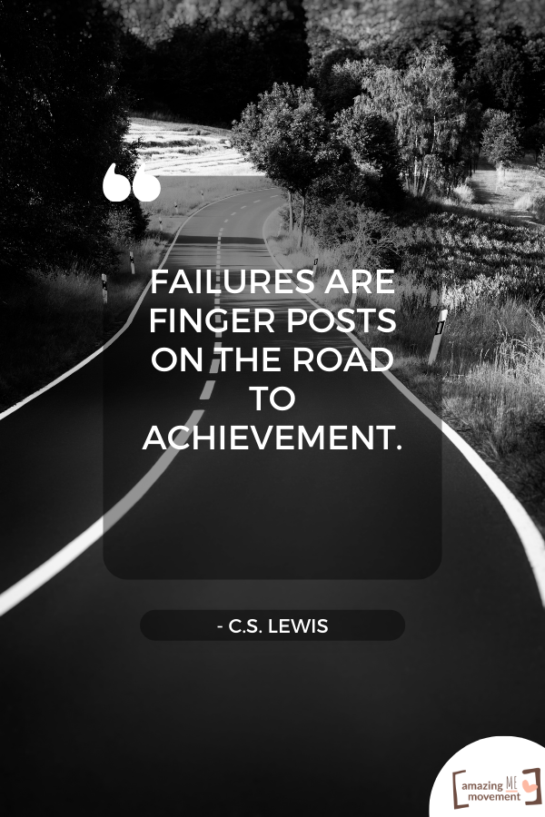 Failures are finger posts
