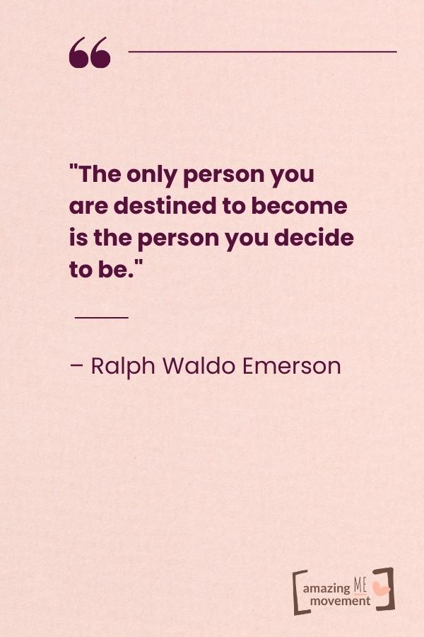 The only person you are destined to.
