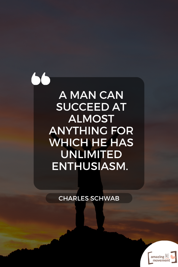 A quote about success by Charles Schwab