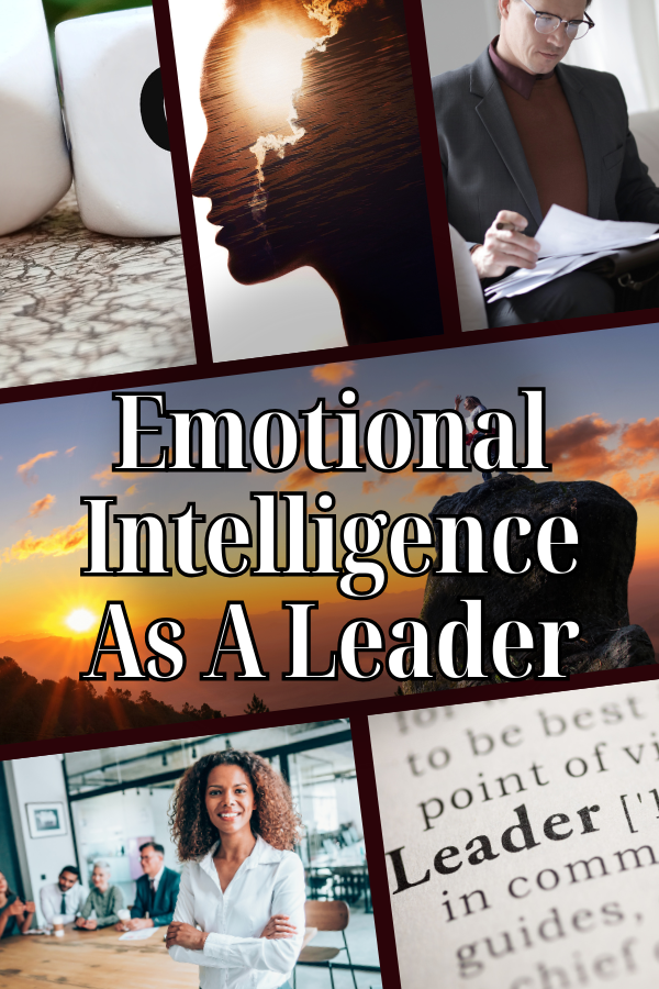 A banner for emotional intelligence as a leader