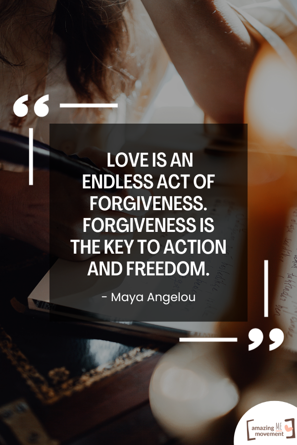 A lovely authors love quote by Maya Angelou