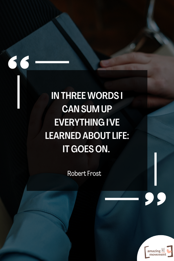 A quote about wisdom from Robert Frost