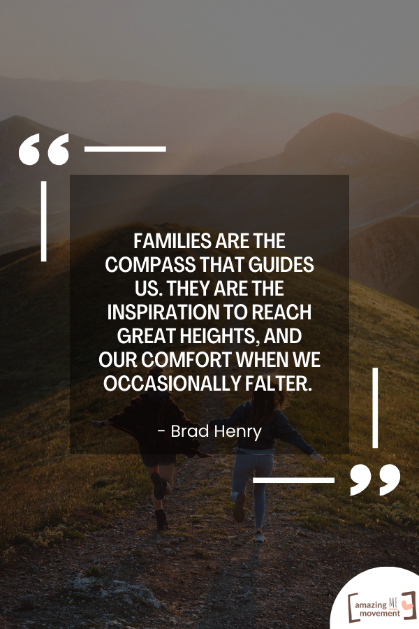 A family love quote by Brad Henry