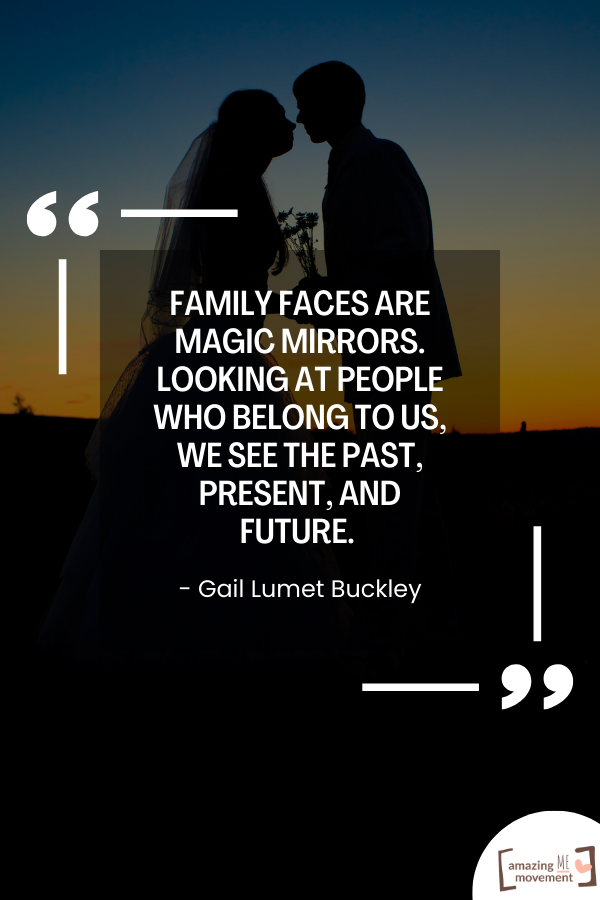 A family love quote by Gail Lumet Buckley