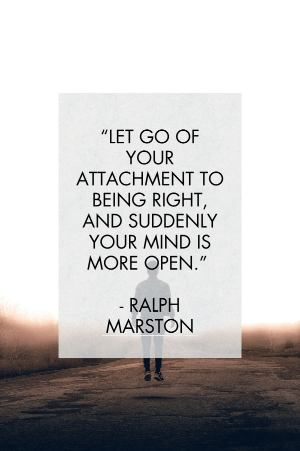 Letting go quotes by Ralph Marston