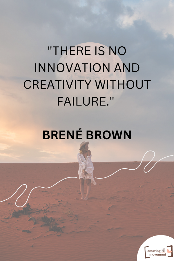 A creative quote by Brené Brown