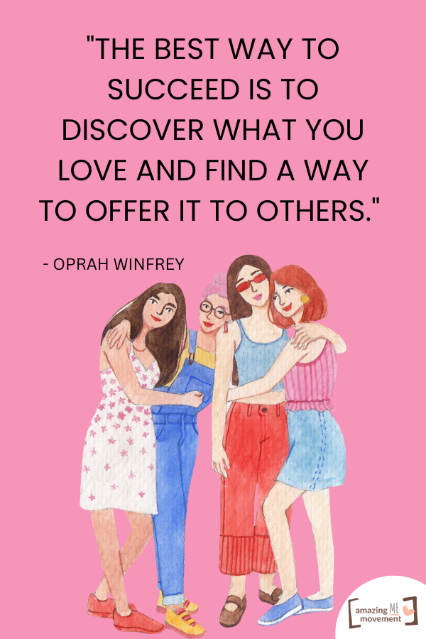 An inspirational quote by  Oprah Winfrey