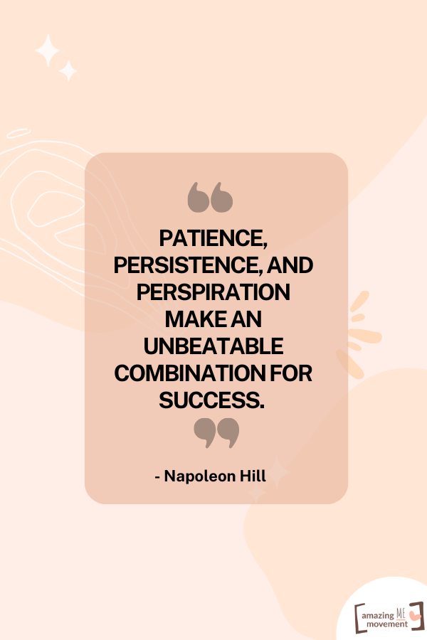 A thoughtful saying by Napoleon Hill