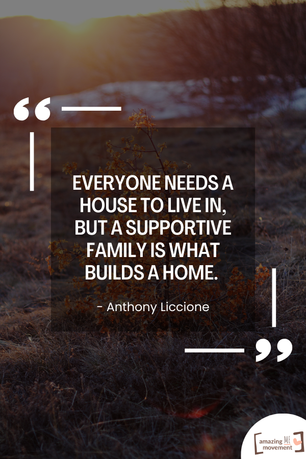 A saying by Anthony Liccione