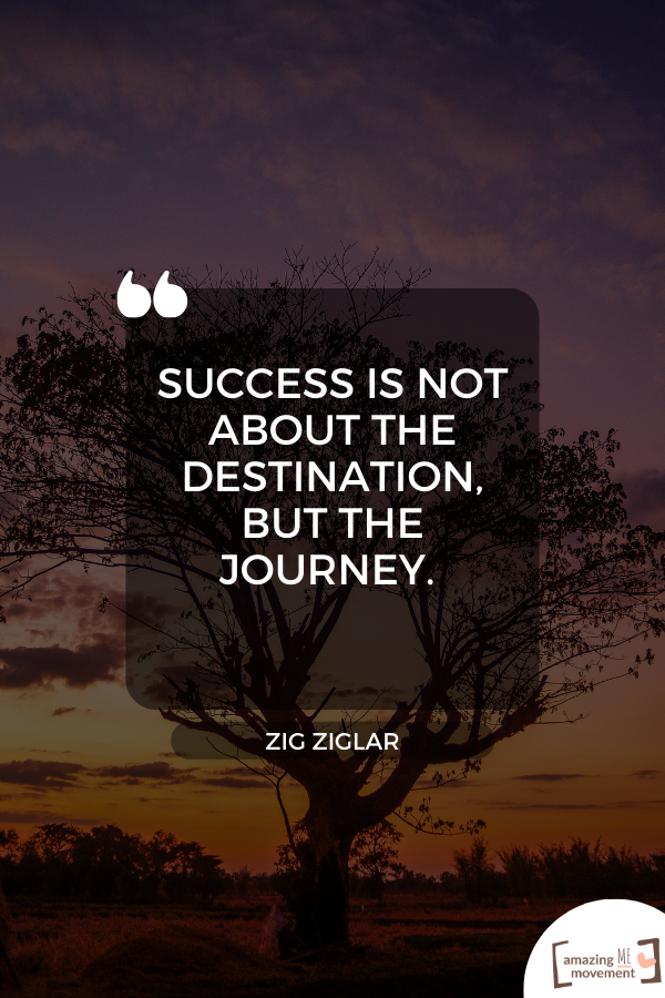 A quote about success from Zig Ziglar