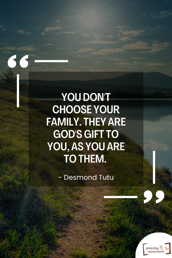A saying by Desmond Tutu