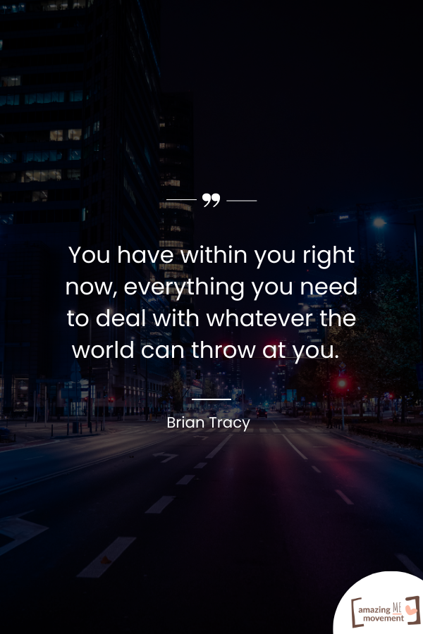 famous line by Brian Tracy