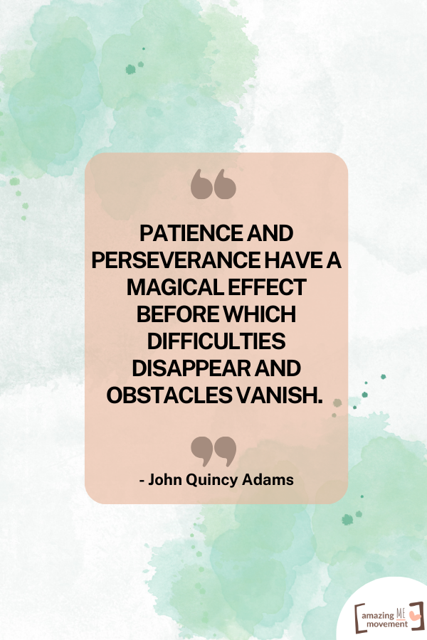 A statement by John Quincy Adams