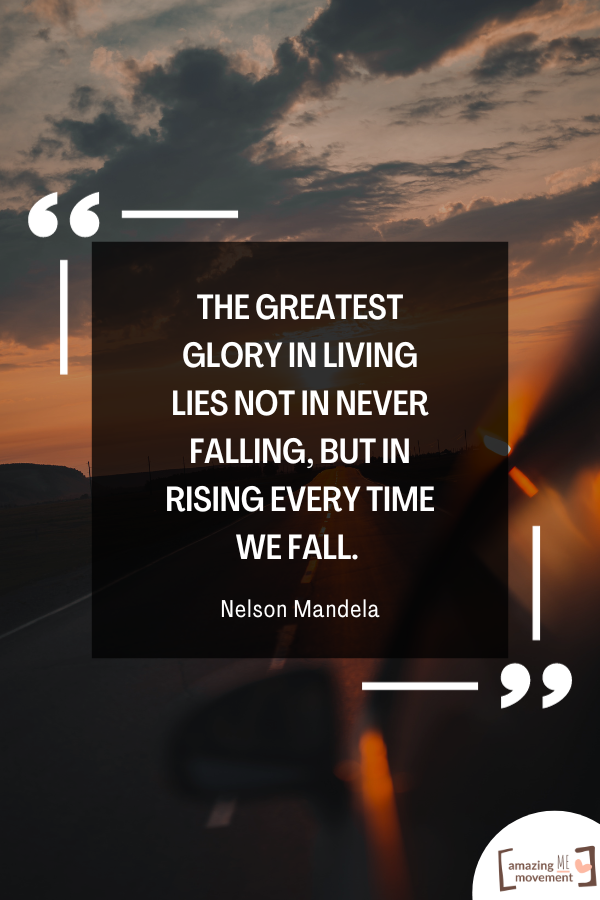 A wisdom quote from Nelson Mandela
