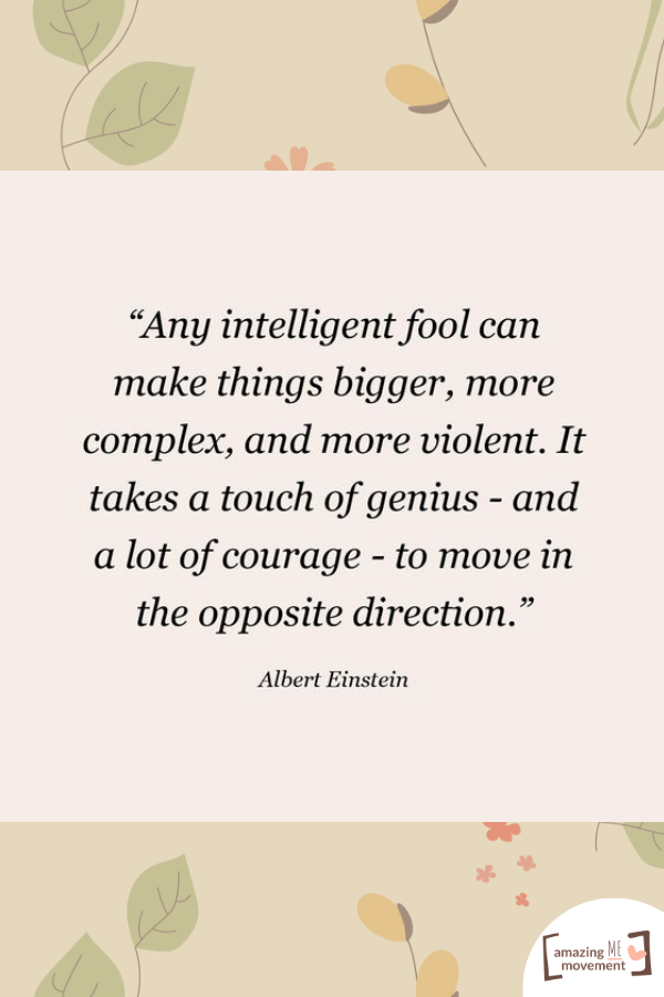 A creativity quote by Albert Einstein 