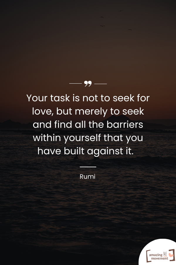 A quote by Rumi