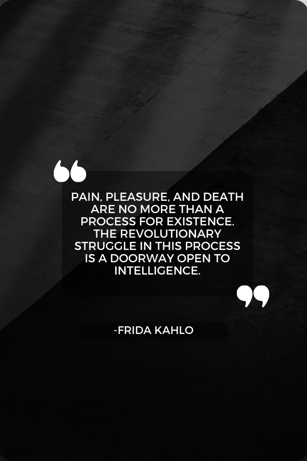 a quote by Frida Kahlo
