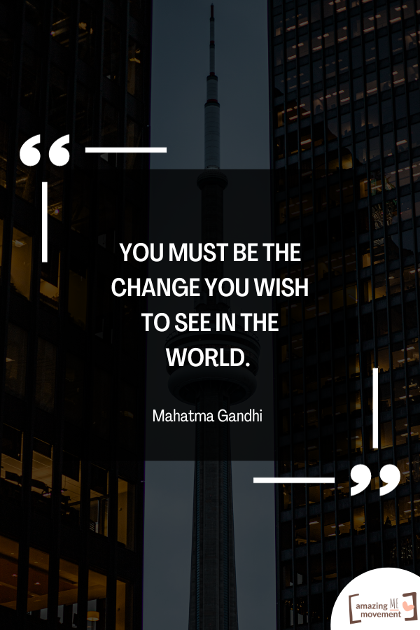 A quote by Mahatma Gandhi