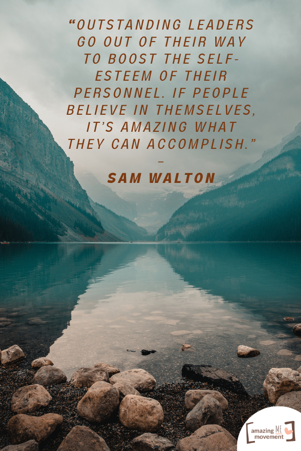 A saying by Sam Walton