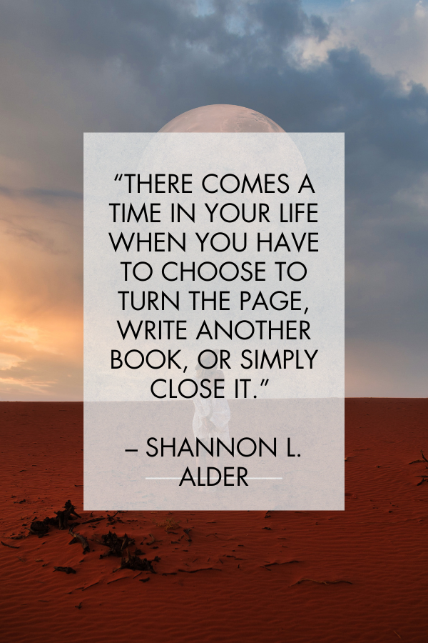 Letting go quotes by Shannon L. Alder